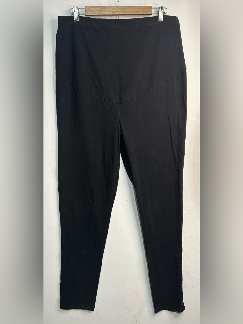 Time and Tru Black Maternity Leggings XL (16-18)